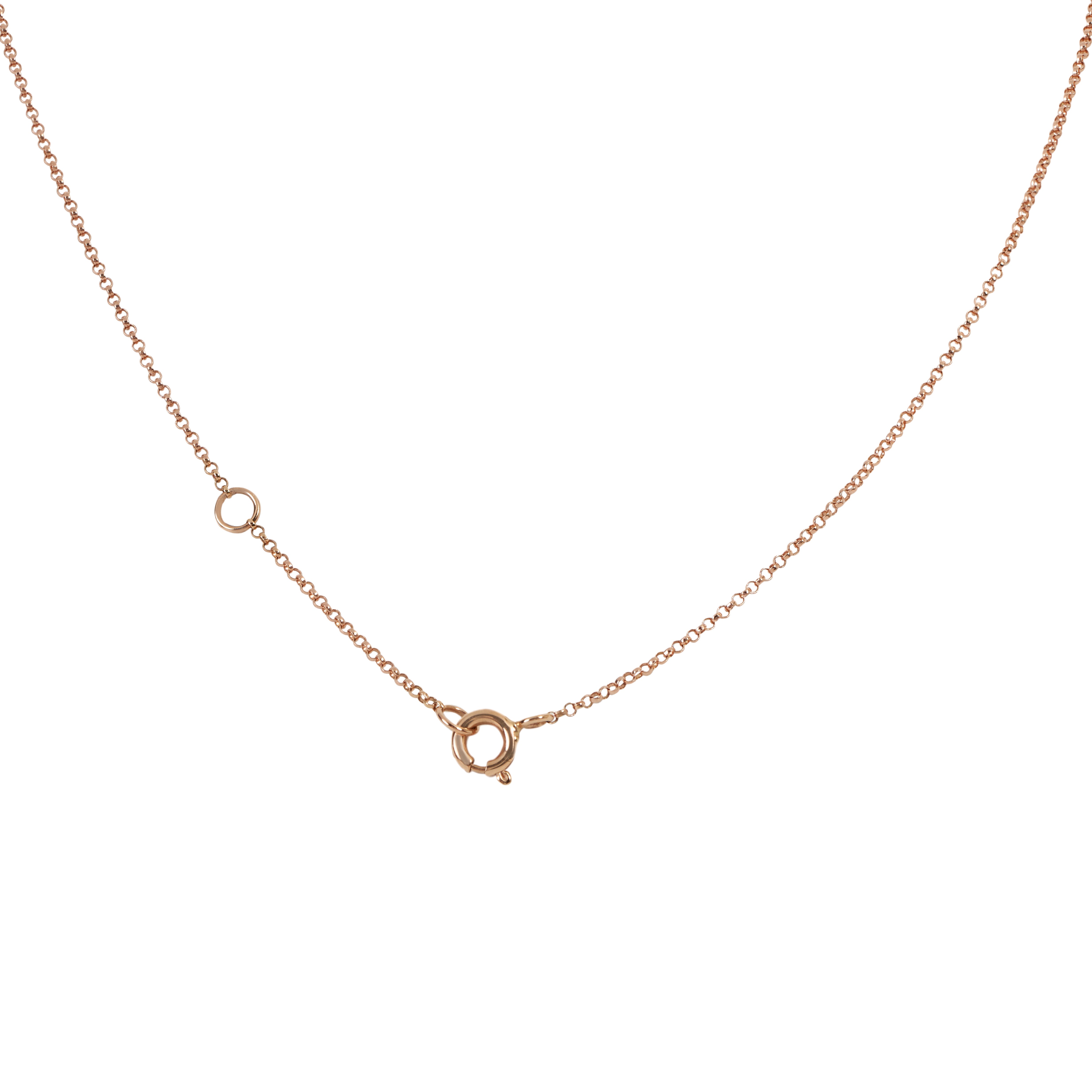 LINK CIRCLE NECKLACE - Soleil Fine Jewelry