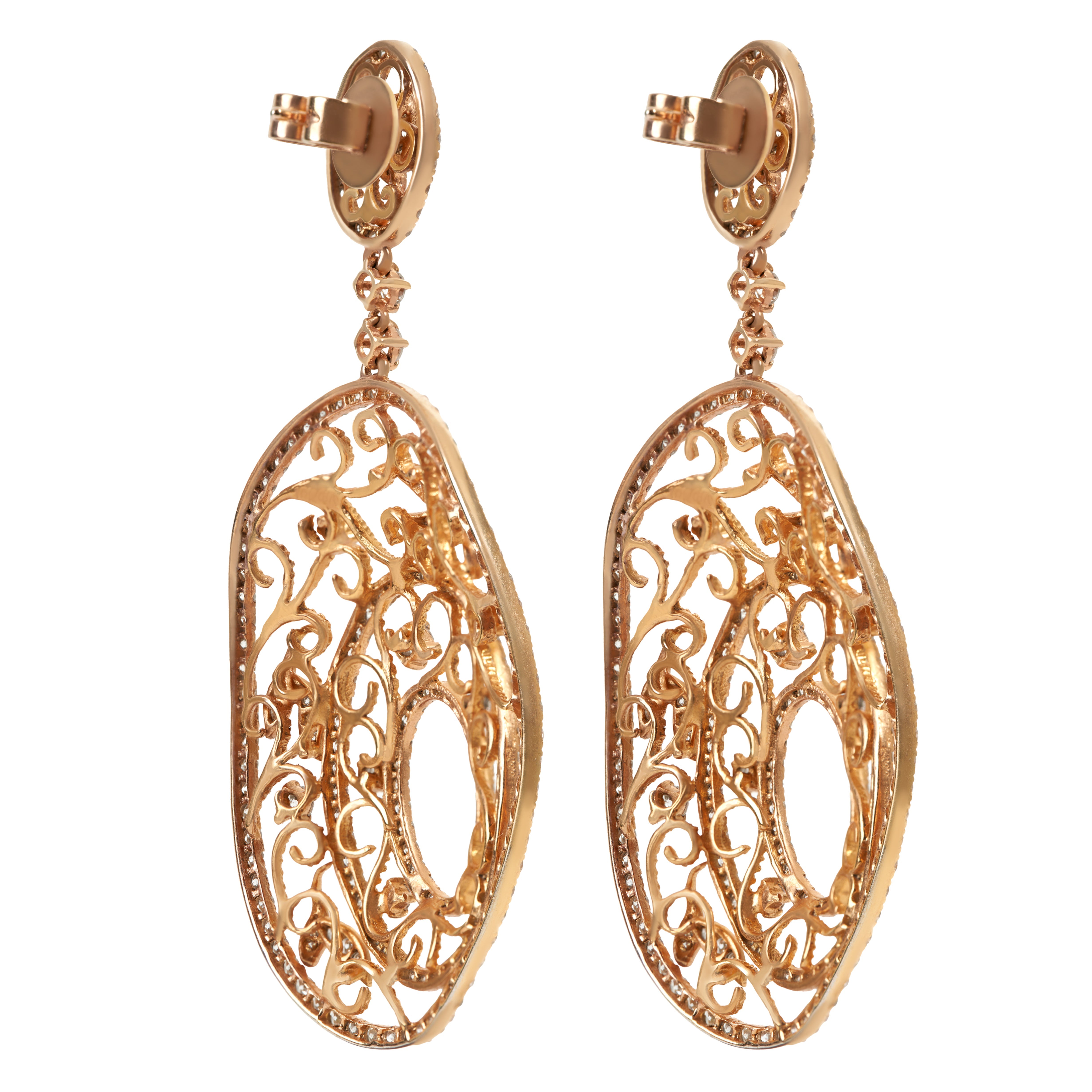 THE CIRCLE WEB EARRINGS - Soleil Fine Jewelry
