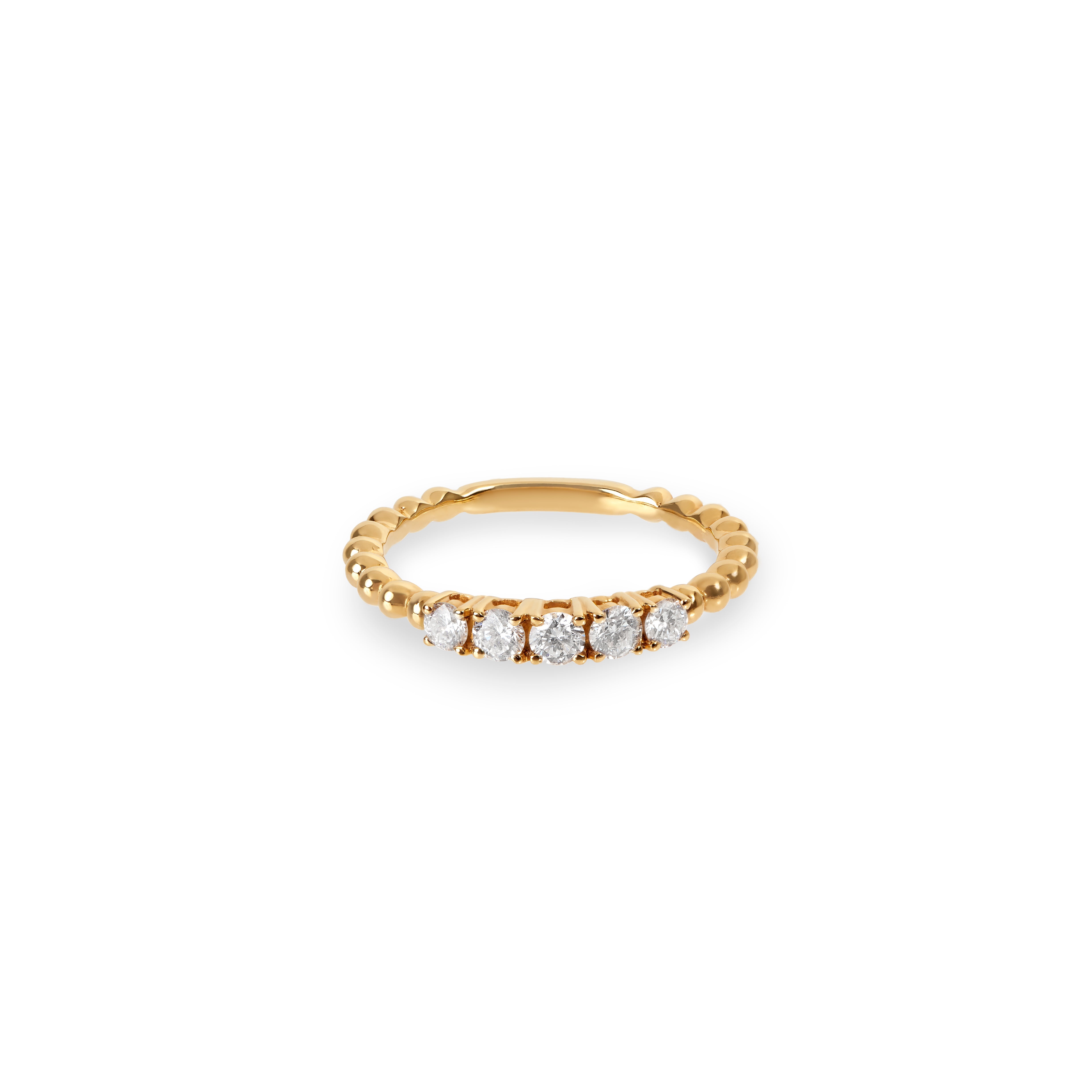 BALL BLING BAND RING - Soleil Fine Jewelry