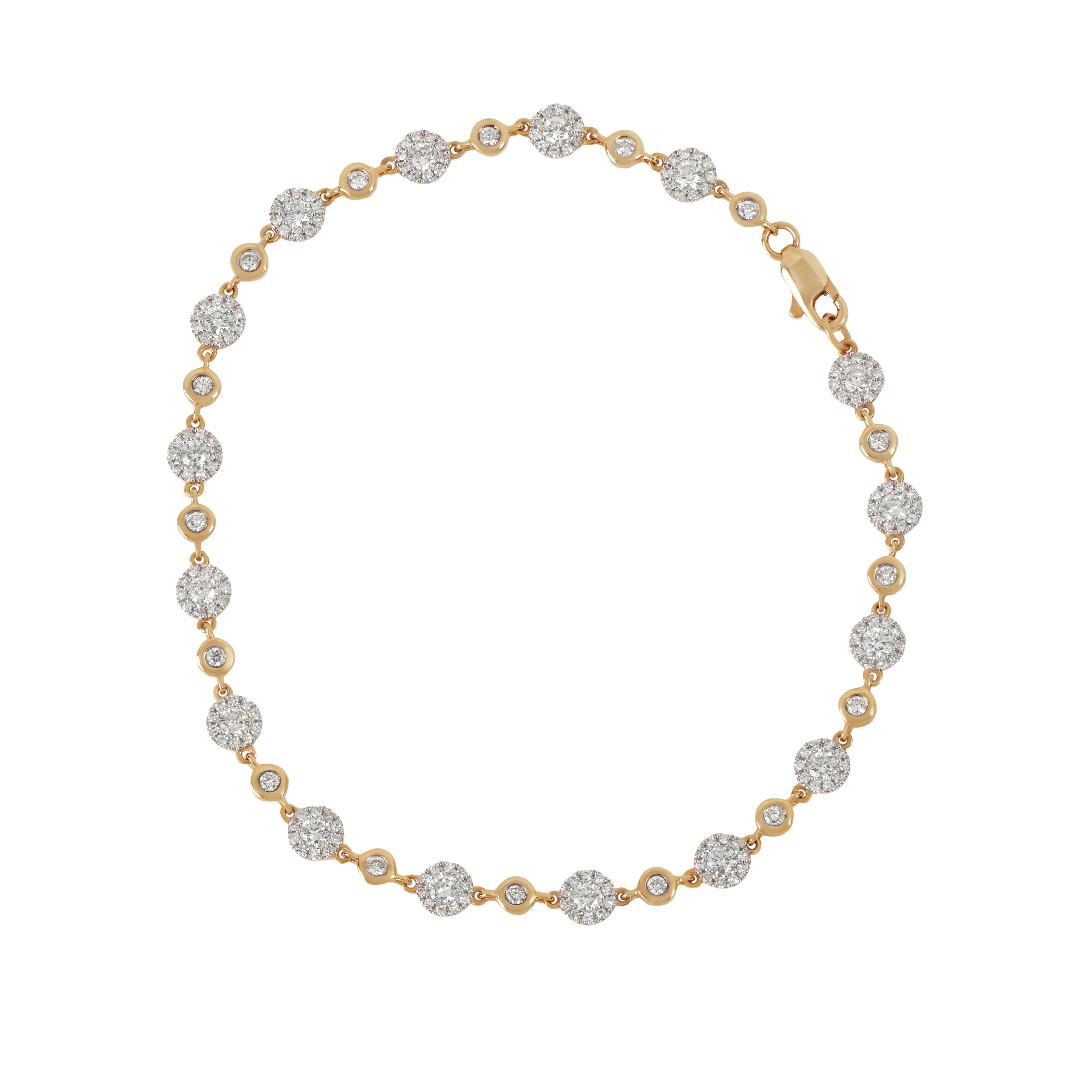 CIRCLE TENNIS BRACELET - Soleil Fine Jewelry