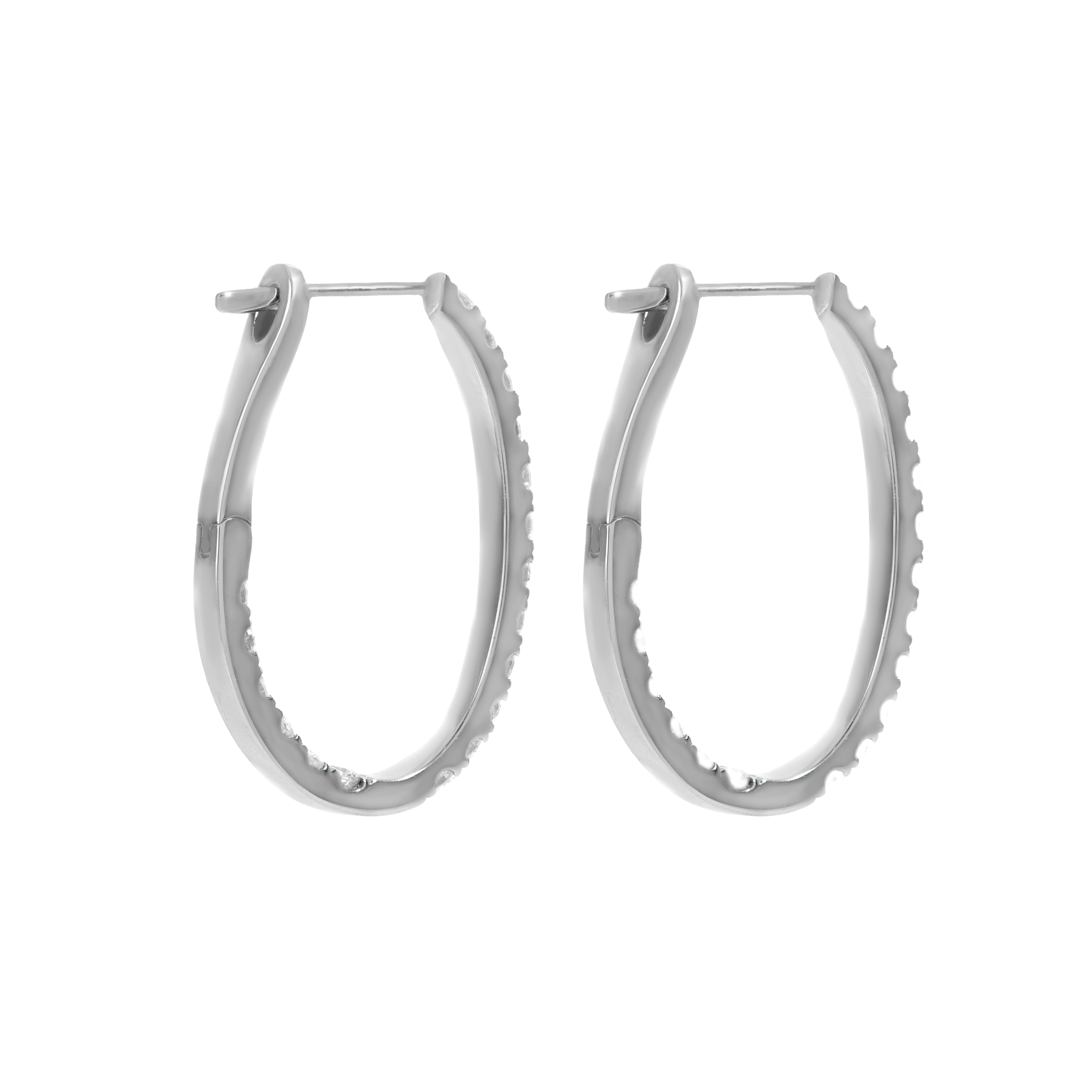 LONG HOOP EARRINGS - Soleil Fine Jewelry