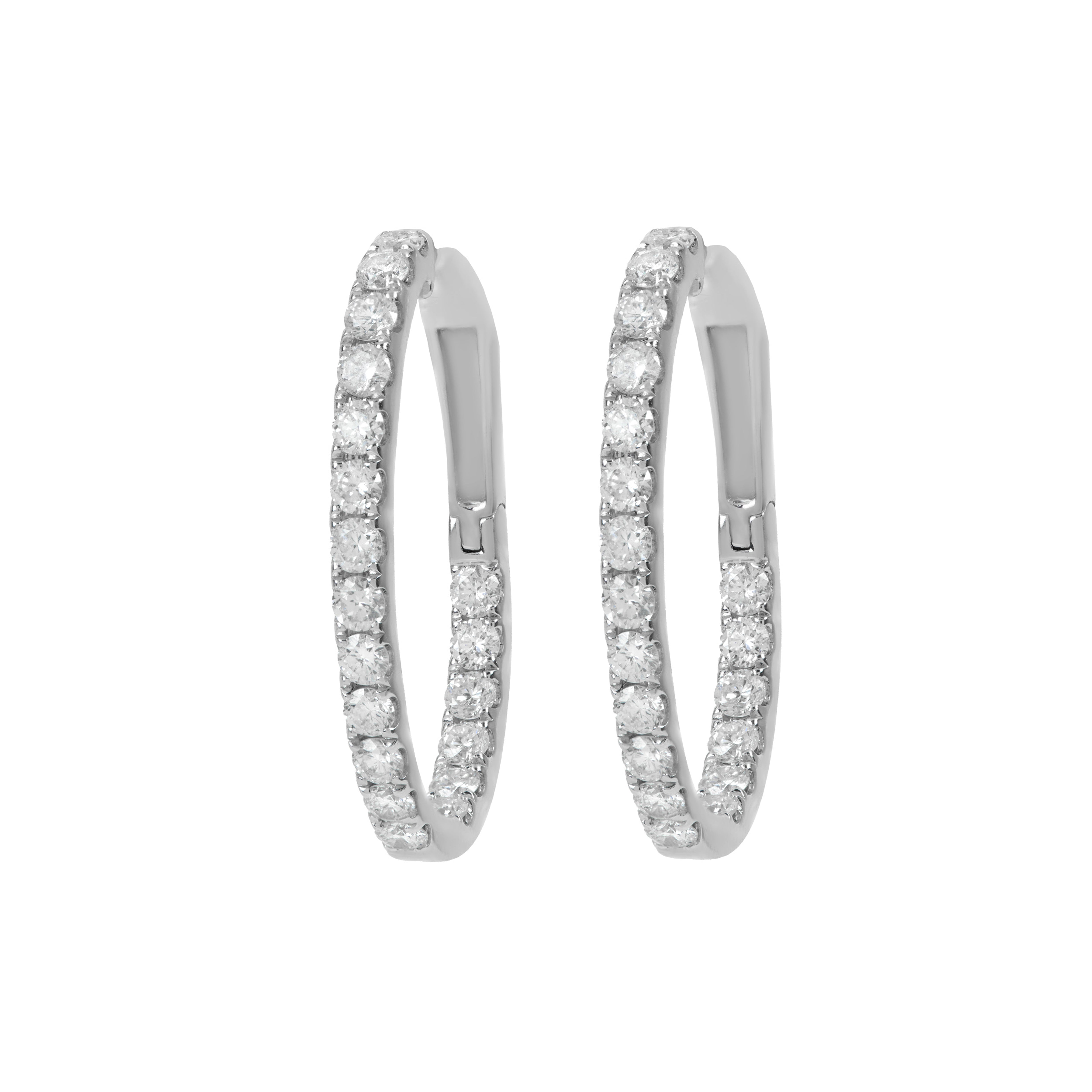 LONG HOOP EARRINGS - Soleil Fine Jewelry