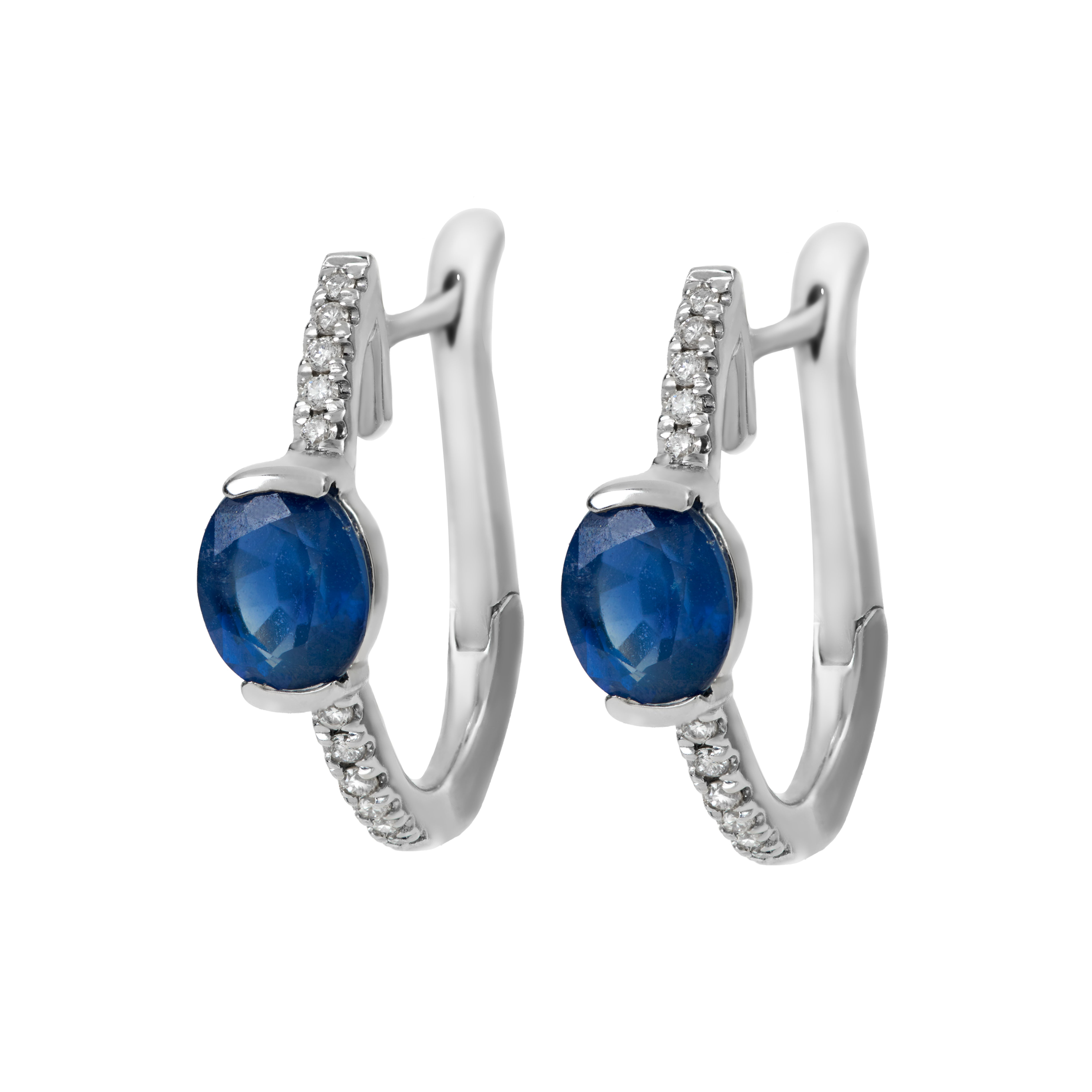 SAPPHIRE DROP EARRINGS - Soleil Fine Jewelry