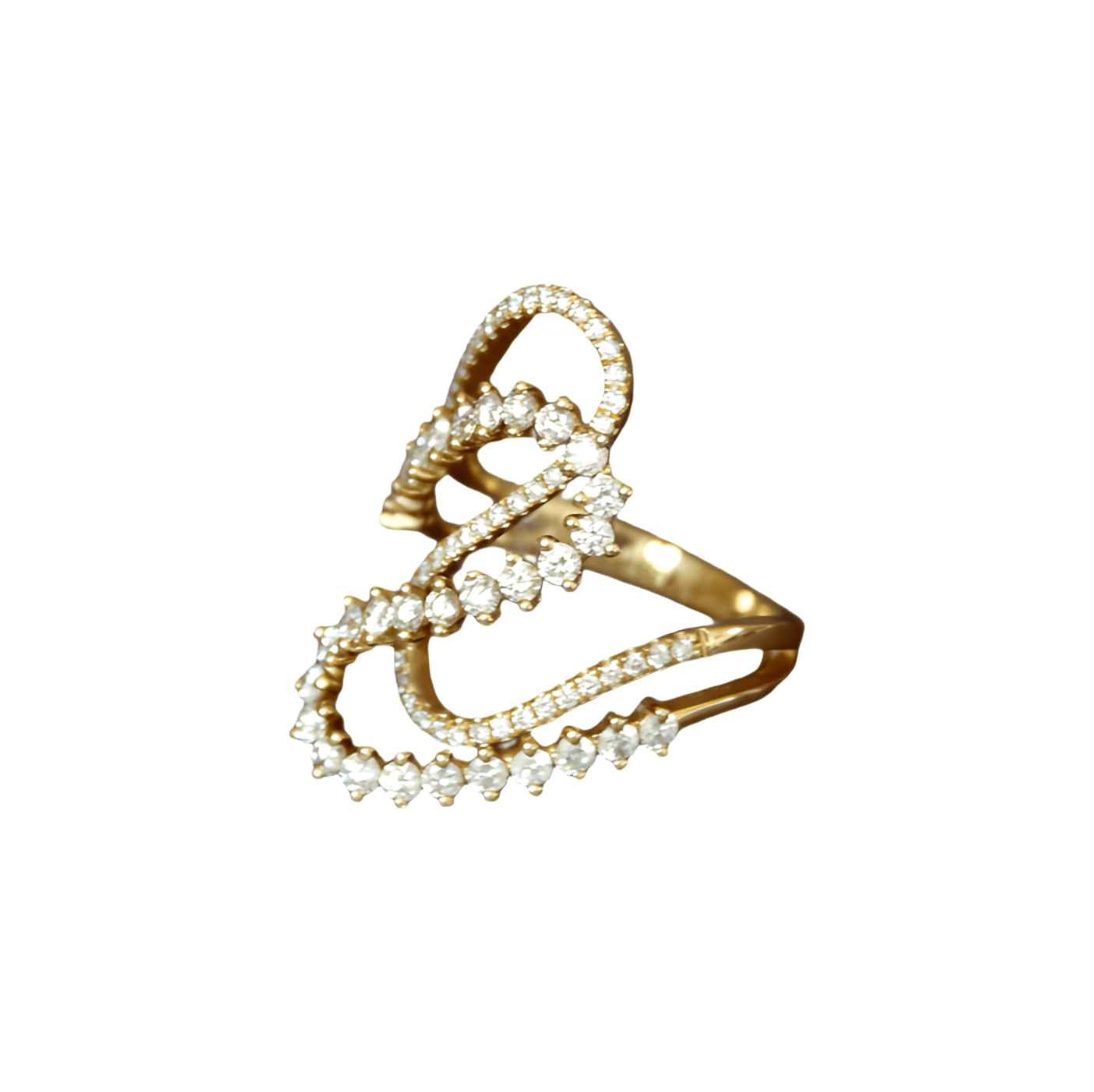 Swirl Statement Ring - Soleil Leon