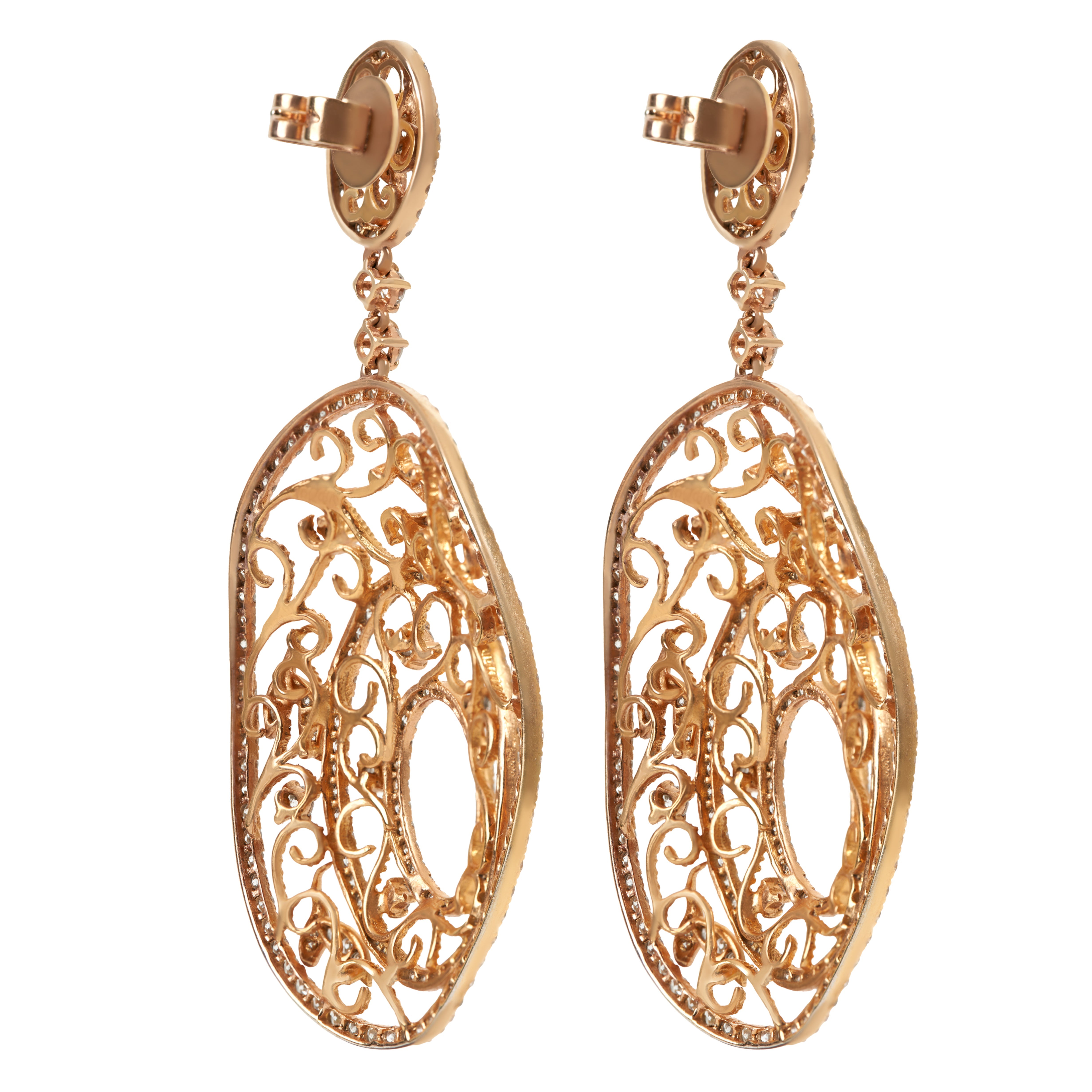 THE CIRCLE WEB EARRINGS - Soleil Fine Jewelry